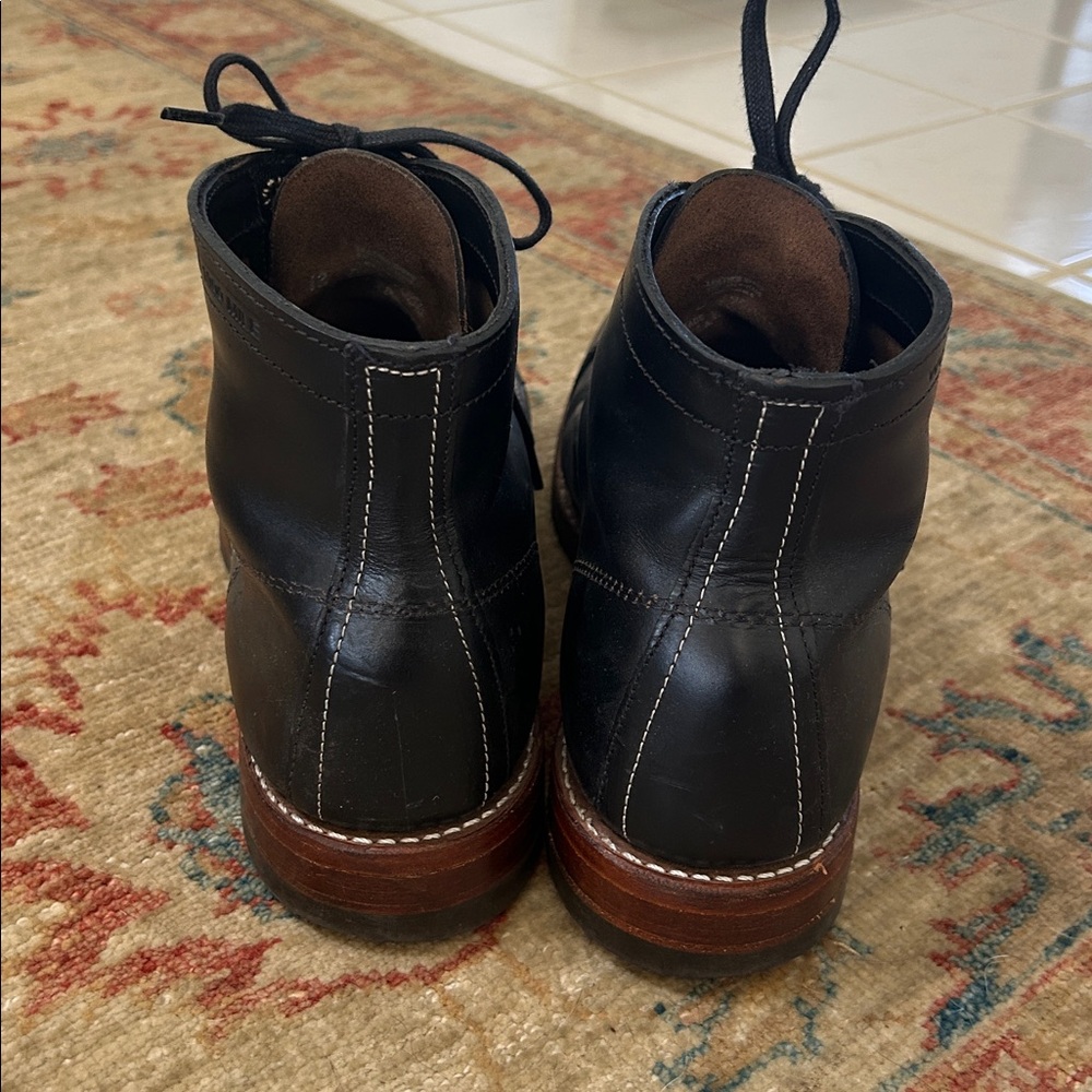 Wolverine 1000 Mile Cap-Toe Boot - Black Leather - Picture 9 of 13